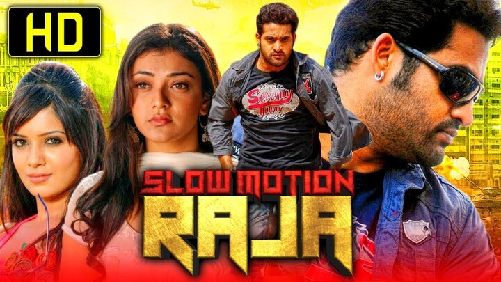 Slow Motion Raja (HD) Jr NTR's Romantic Hindi Dubbed Movie - Kajal Aggarwal, Sam