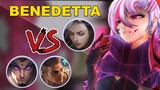 Benedetta How To Survive Against Burst Sustain Fighters | Mobile Legends