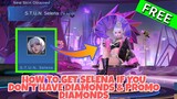 Get Selena STUN SKIN for Free | No need Diamonds & Promo Diamonds |  MLBB