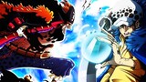 TRAFALGAR LAW VS BLACKBEARD (One Piece) FULL FIGHT HD