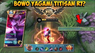 Main Chou Damage Di Tier Mythical Glory, SAMPAI DIBILANG TITISAN R7 COY!! AUTO SALTING WKWKWK