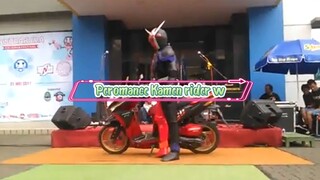 perfomance Kamen rider w heat joker