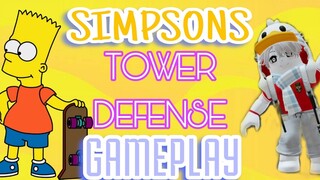 OMG!! SAYA PERTAMA KALI MENCOBA GAME SIMPSONS TOWER DEFENSE DAN MENDAPATKAN UNIT BAGUS 🗿😂#roblox