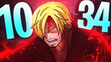 Sanji Vs Queen Is Turning Into Something INSANE (One Piece Chapter 1034 Review)