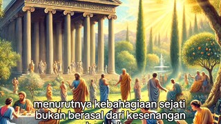Epikuros, Filsuf Yunani Yang mendirikan aliran filsafat kebahagiaan sejati