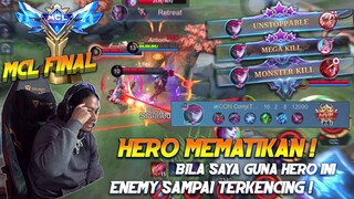 BILA SAYA GUNA HERO INI MEMATIKAN INI! ENEMY AUTO TERKENCING! TRIO FEEKZ&RUBA! COMETOPAPA MLBB !