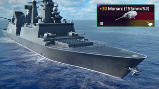 MONARC Cannon equipped in IT CAIO DUILIO | Modern Warships