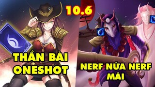 TOP 10 vị tướng KẺ KHÓC NGƯỜI CƯỜI đầy trái ngang trong LMHT 10.6: TF Oneshot, Aphelios nerf mãi mãi