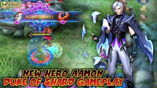 New Hero Aamon Mage Assassin Gameplay - Mobile Legends Bang Bang