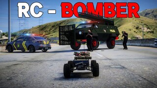 MOBIL RC(REMOTE CONTROL) NGEBOM POLISI,TRICKSTER‼️- GTA 5 RP