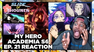 My Hero Academia Season 6 Episode 21 Reaction | DEKU'S NEW FAUX 100%!!! (DEKU VS LADY NAGANT)