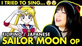 Filipina tries to sing Japanese anime song - SAILOR MOON anime opening FULL - cover by Vocapanda