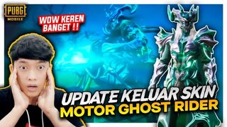 UPDATE !! AKHIRNYA KELUAR SKIN MOTOR GHOST RIDER , SKIN MOTOR PALING KEREN INI !! - PUBG MOBILE