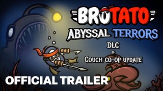 Brotato - Abyssal Terrors DLC & Local CO-OP Update Announcement Trailer