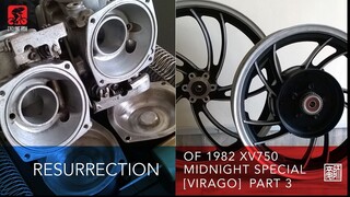 Resurrection of 1982 XV750 Virago Part 3  重生 - 三