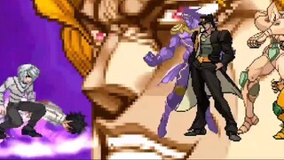 【mugen】Kamijo Touma & Accelerator vs. Kujo Jotaro & Dio Brando