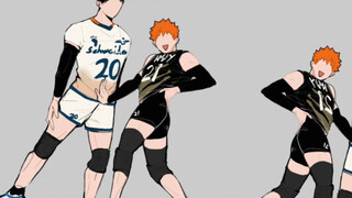 Click to see Japanese national volleyball player Kutchako [30-minute speed painting] [Hyuuga Shoyo]