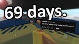 it took me 69 DAYS to play this ROBLOX FPS...