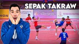 Olympic Volleyball Player Reacts to Sepak Takraw!