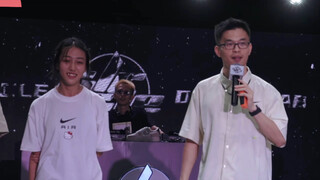 “她说自己每天忙着上课，没多少时间准备的个人作品”——席嘉琪；2022.8.14日The Circle赛事