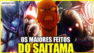 OS MAIORES FEITOS DO SAITAMA EM ONE PUNCH MAN ATUALMENTE [ One punch // One punch man ]