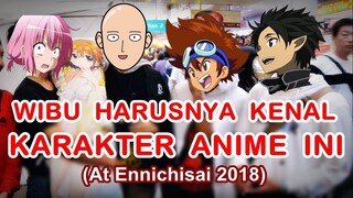 TEBAK KARAKTER ANIME BERSAMA WIBUTACHI (AT ENNICHISAI 2018)