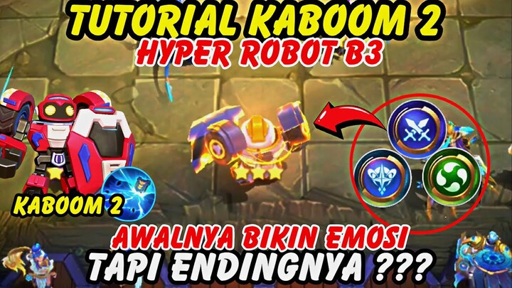 TUTORIAL KABOOM SKILL 2 DI UPDATE TERBARU - MATCH PENUH EM0SI - COMBO MAGIC CHESS TERKUAT TERBARU