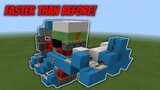 How to make 3×3 Flush Trap Door in Minecraft!