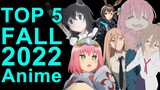 Best Anime of Fall 2022 Season!