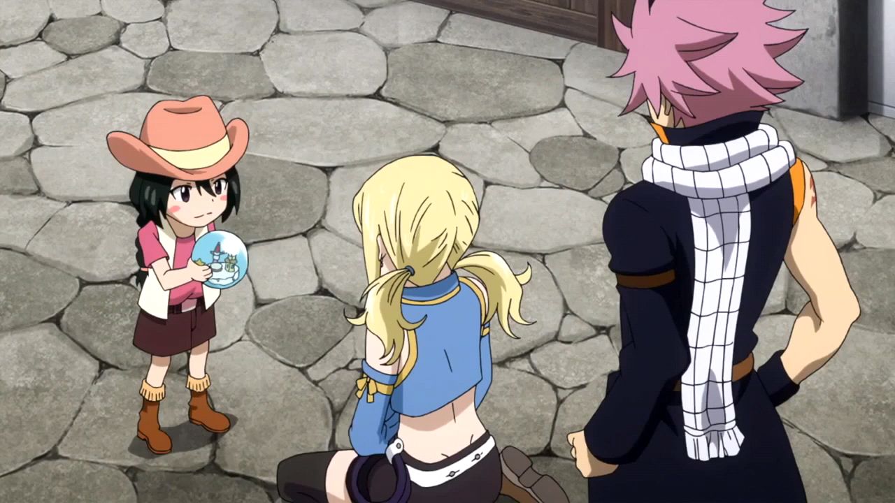 fairy tail lucy and natsu moments