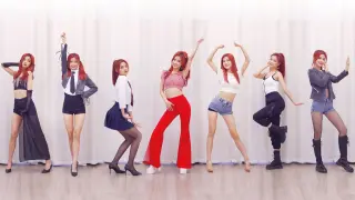 Dance cover - 7 girl group dances in a row