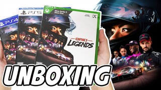 Grid Legends (PS4/PS5/Xbox One/XSX) Unboxing