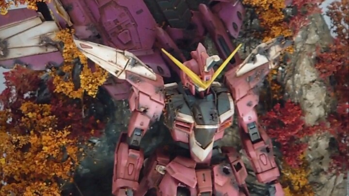 [Buatan Sendiri] Musim Gugur Justice Gundam JUSTICE GUNDAM OEM adegan AZA Studio