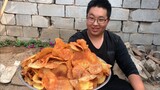 【Delicacy】Making Chips with 3 Kilograms of Potatoes ｜So Cheap!