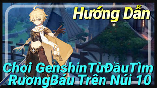 [Genshin, Hướng Dẫn]Chơi Genshin Từ Đầu - Tìm Rương Báu Trên Núi 10