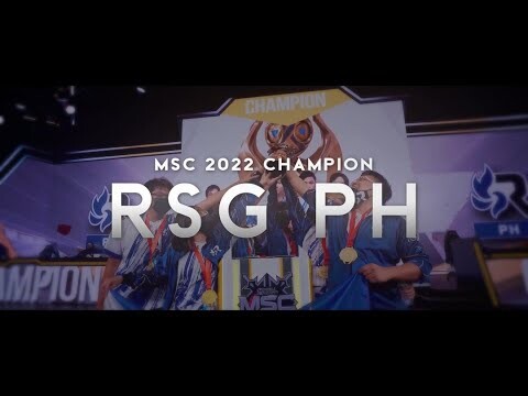 MSC2022 Champion - RSG PH