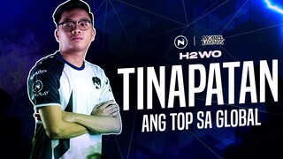 H2WO TINAPATAN ANG TOP SA GLOBAL (H2WO Mobile Legends Full Gameplay)