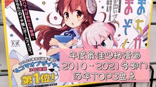 【芳文社屠榜】年度最佳四格漫画2010～2021各部门历年TOP3盘点