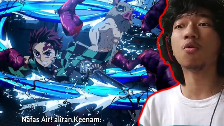 Tanjiro & Inosuke vs Enmu‼️ -【DEMON SLAYER】 Kimetsu no Yaiba Mugen Train | FULL REACTION INDONESIA
