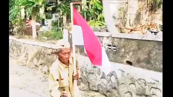 tanpa disadari kakek ini pejuang yang mendirikan indonesia merdeka sampai saat ini/77 Th🫡