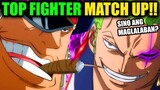 BLACKBEARD VS STRAW HATS TOP FIGHTER MATCH UP!! One Piece Discussion (Tagalog Theory)