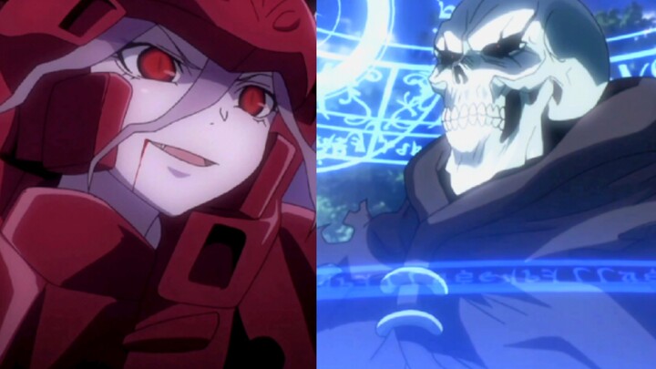 Cut out all dialogue! Shalltear VS Bone King, the Strongest Guardian VS the Supreme! !