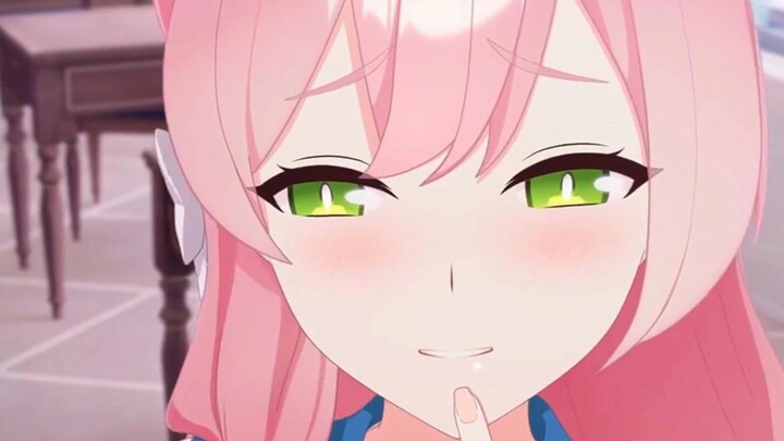 老师～您看哪里呢～♥