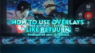 How to use Overlays & make green screen| kinemaster tutorial