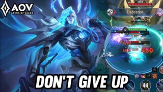 AOV : VOLKATH GAMEPLAY | DON'T GIVE UP - ARENA OF VALOR LIÊNQUÂNMOBILE ROV COT