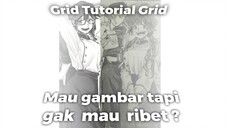 Mau gambar tapi gak mau ribet?pake grid yang simpel aja cuma 1 menit jadi