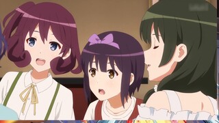 In the anime, those wives are collectively jealous and lose their famous scenes!