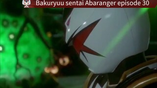 Abaranger episode 30