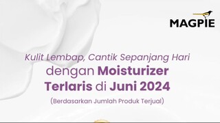 Glad2Glow Pomegranate 5% Niacinamide menjadi produk moisturizer terlaris di bulan Juni 2024