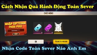 [Garena Free Fire] Cách Nhận Hành Động Ngai Vàng Và Quà Vé Quay, Skin Đao Miễn Phí Toàn Sever